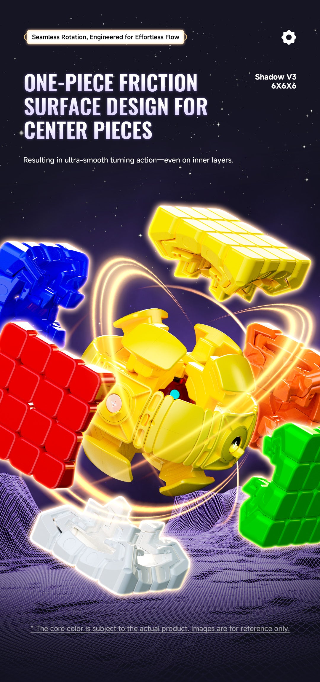 QiYi XMD Shadow v3 6x6 Ballcore UV