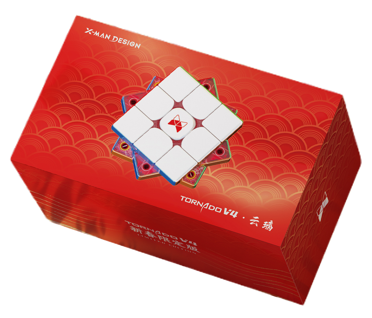 QiYi Tornado v4 YunLi Red Internals LE