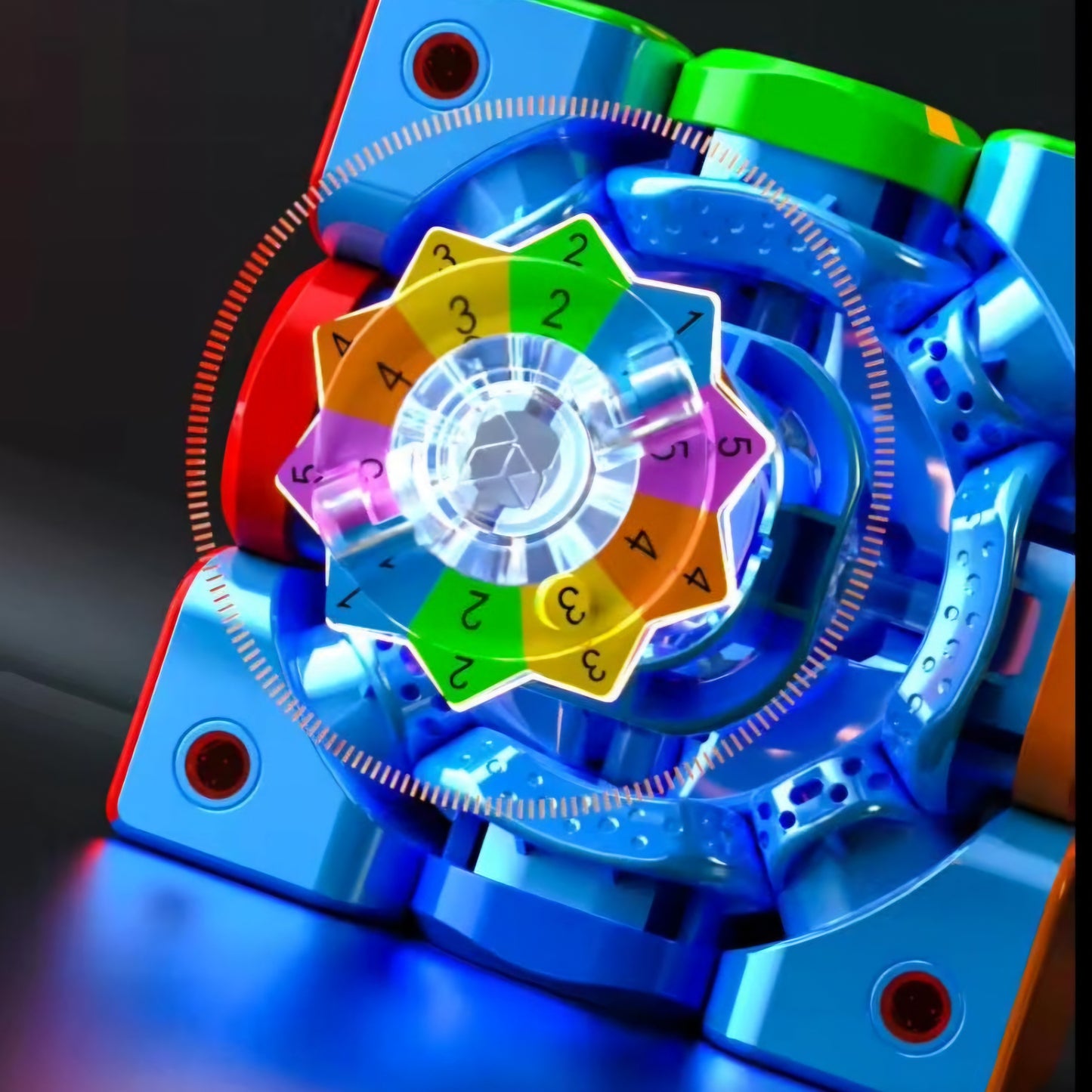 QiYi Tornado v4 Flagship Blue Internals LE 3x3