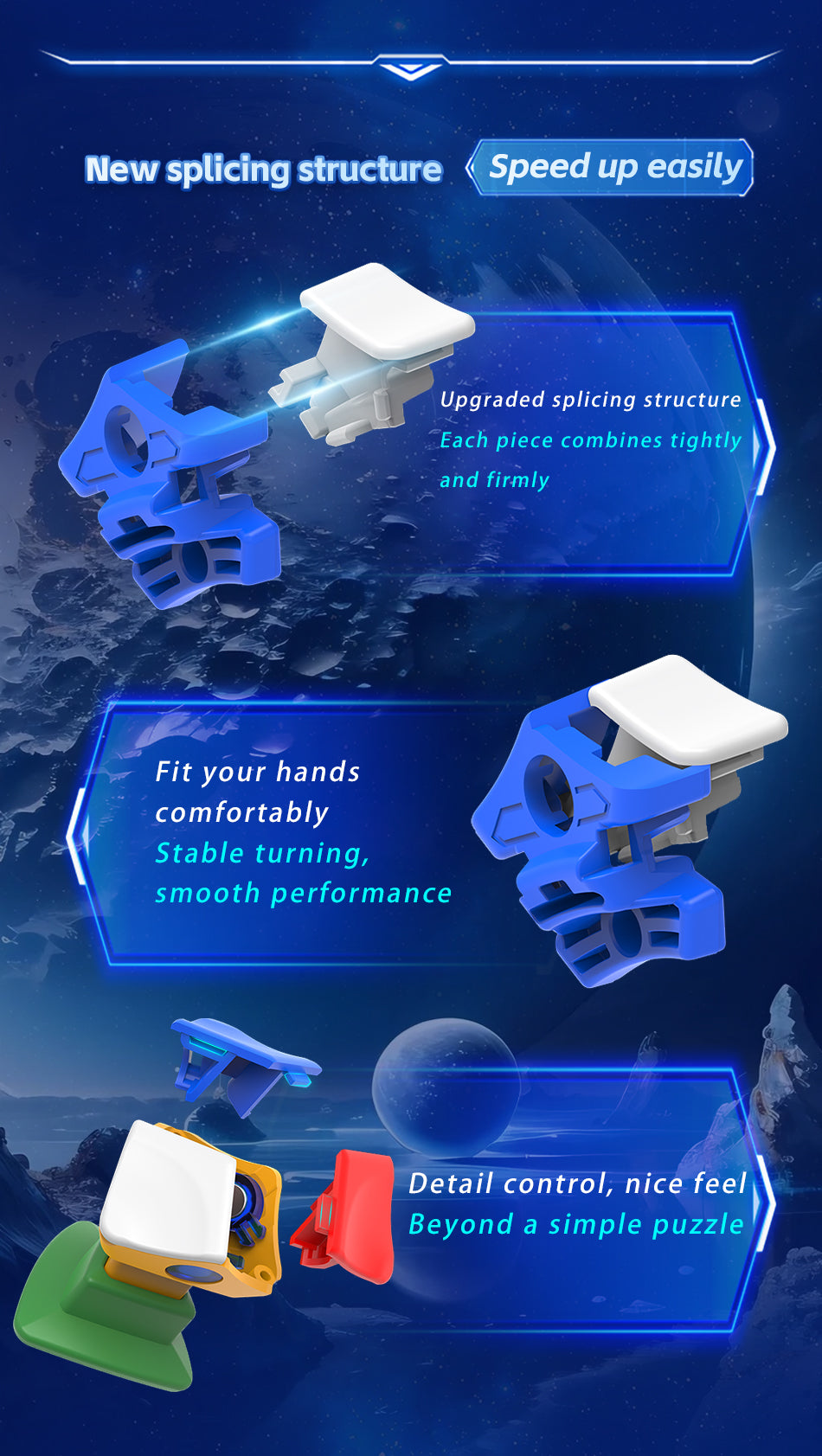 Diansheng Galaxy Master Kilominx M