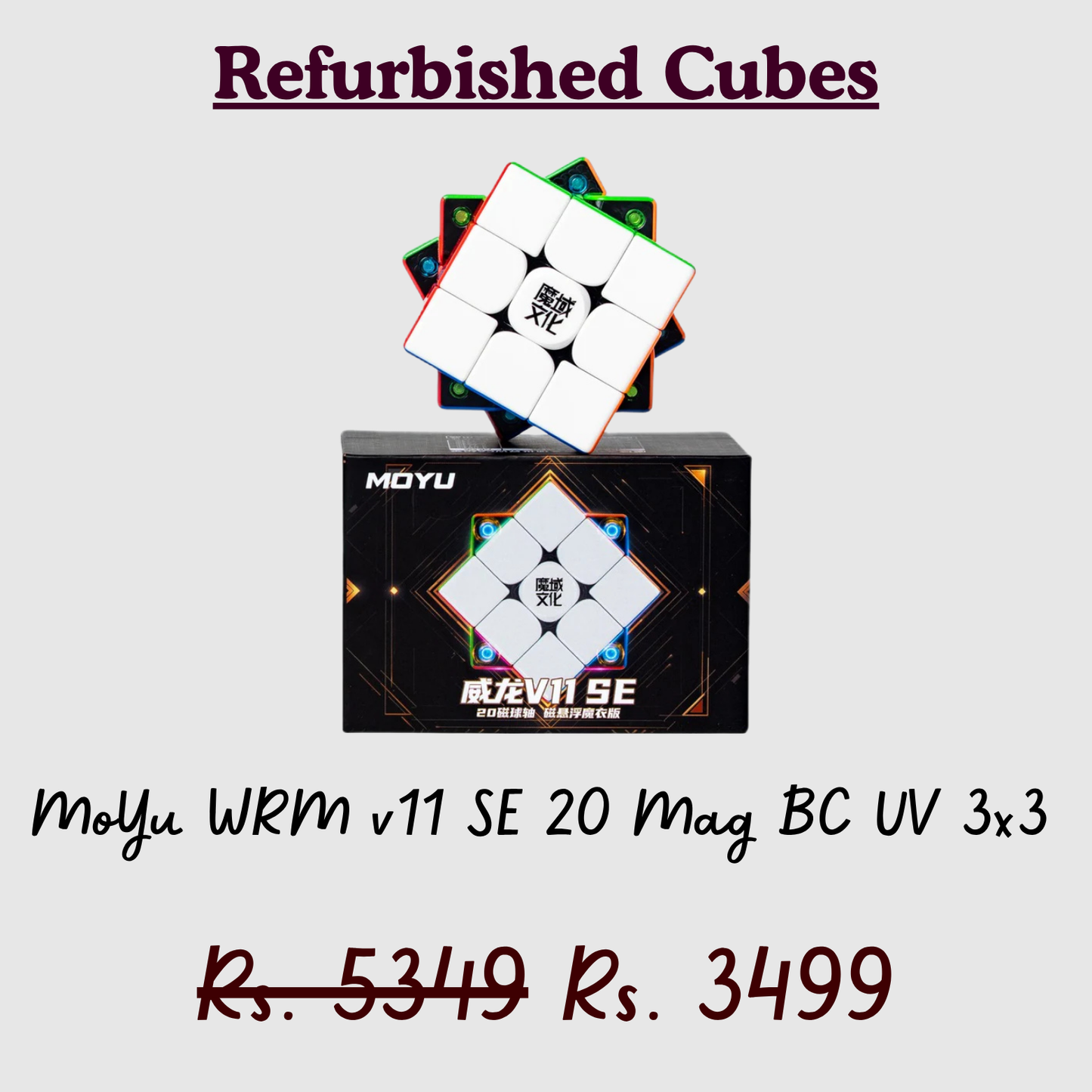 Refurbished Cubes (Upto 40% off)