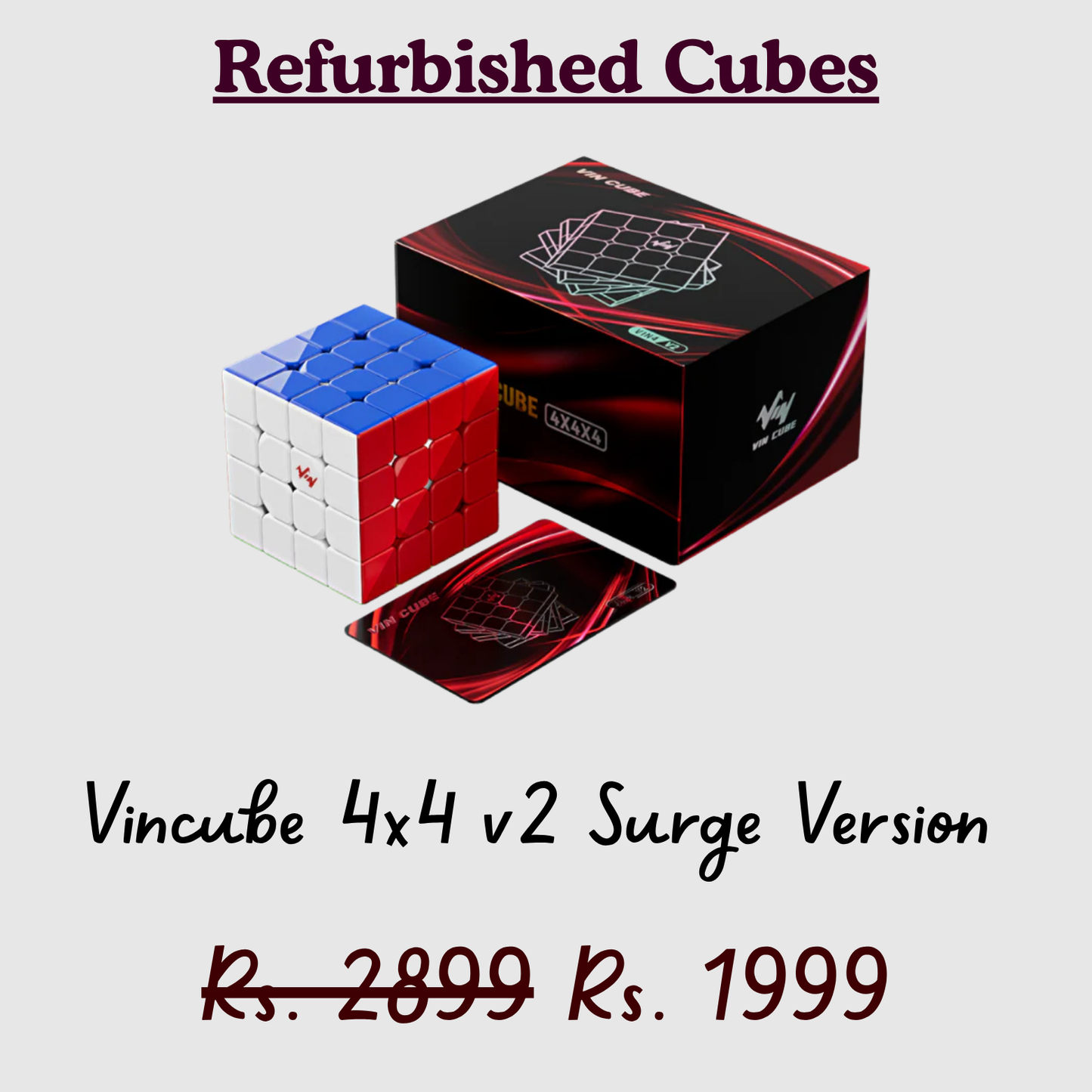 Refurbished Cubes (Upto 40% off)