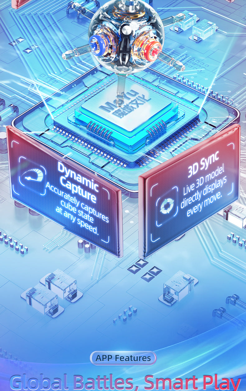 MoYu Super Aolong 3x3 AI Smart Cube