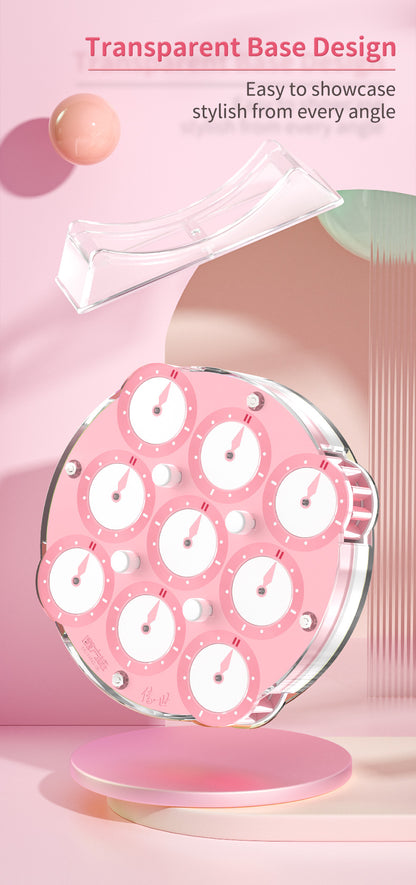 QiYi Pink Clock