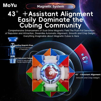 MoYu WRM v9 20 Magnets Ballcore UV Edition