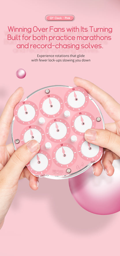 QiYi Pink Clock