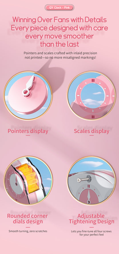 QiYi Pink Clock