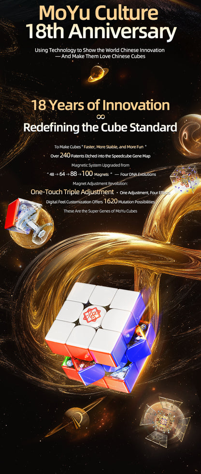 MoYu WRM AI v11 18th Anniversary Edition 3x3