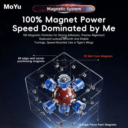 MoYu WRM v9 20 Magnets Ballcore UV Edition